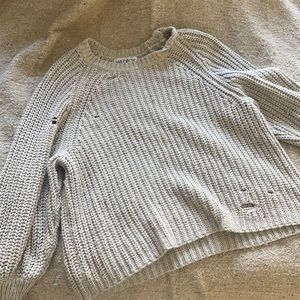 Oversized wild fox sweater